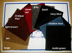 Colours Available